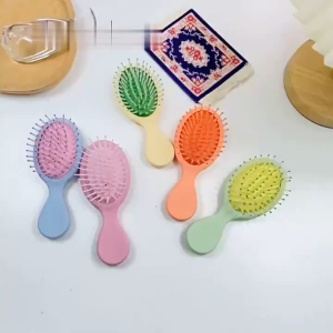 OFM-C1146 Sisir Rambut Anak Polos Anti Kusut Warna Pastel / Sisir Rambut Pijat Anak Wet Brush Mini