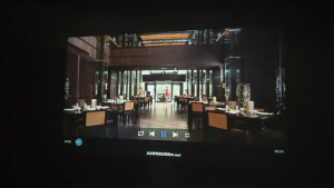 [รับประกัน 5 ปี] โปรเจคเตอร์ ความสว่างสูง 3600ANSI 0 แสงสีฟ้า เอฟเฟกต์เสียงรอบทิศทาง HIFI แก้ไขรูปสี่เหลี่ยมคางหมูอัตโนมัติ 130 นิ้วหน้าใหญ่  เครื่องฉายหนัง projector มินิโปรเจคเตอร์ โปรเจ็คเตอร์ 4k เครื่องฉายโปรเจคเตอ