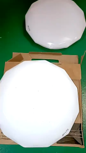 LED CEILING LIGHT PENDANT LAMP DIAMOND CUT SHAPE12W/18W/24W DAYLIGHT 6000K
