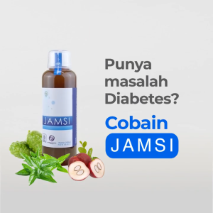 Jamsi 100ml Herbal Diabetes Jamu Gula Darah Obat Kencing Manis Suplemen Pankreas Mahkota Dewa