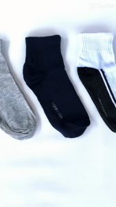 Kaos Kaki Sport Olahraga Pendek Semata Kaki Dewasa Bahan Katun PE