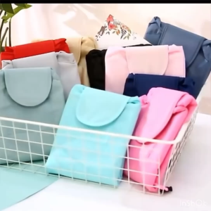 Tas Kosmetik Serut Lazy Drawsting Makeup Bag Pouch Serbaguna Big Size Jumbo Travelkit Serbaguna