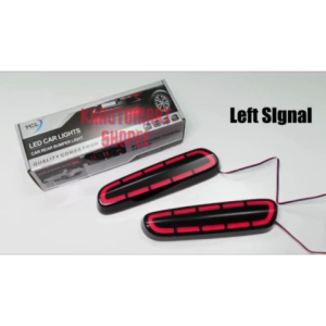 4in1💎DYNAMIC Running PERODUA MYVI NEW GEN3 Facelift YCL-3025 Rear Bumper Reflector LED RED SMOKE Light Drive Brake PNP