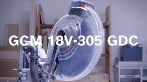 BOSCH GCM 18V-305 GDC - GERGAJI MITRE BATERI / CORDLESS MITRE SAW