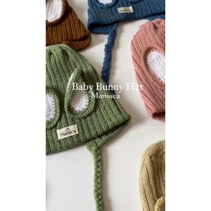 Mamaca Baby Bunny Beanie Hat (0-2 Tahun) | Desain Kupluk Bayi