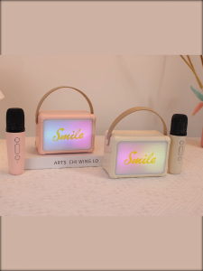 ใหม่ H2 ลำโพงร้องคาราโอเกะ ลำโพงบลูทูธ แบบพกพา ลำโพงบลูทูธไร้สายขนาดจิ๋วแต่แจ๋ว สนับสนุน TF ธ AUX ลำโพงที่มีไมโครโฟน