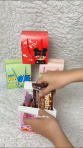 WED Paperbag Ulang Tahun / Goodie Bag Ulang Tahun Bermacam Karakter / Tas Hadiah Sovenir Ulang Tahun PP09
