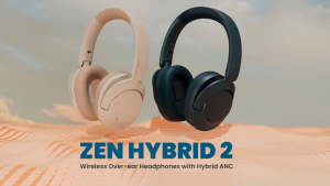 Creative Zen Hybrid 2 Wireless Over-ear Headphones with Hybrid Active Noise Cancellation ANC