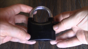 Malaysia Seller - 2-in-1 Bike & Motorcycle Alarm Lock Secure Rust-Proof Waterproof U-Lock with Auto Alarming System