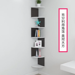 ชั้นวางเข้ามุม ตู้โชว์มุมห้อง ชั้นไม้เข้ามุม ชั้นวางอเนกประสงค์ วางเข้ามุมติดผนังม