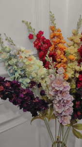 B8467 BUNGA SNAP DRAGON MOONLIGHT 2CABANG ARTIFICIAL HIAS DEKORASI WEDDING BIRTHDAY AESTETIC