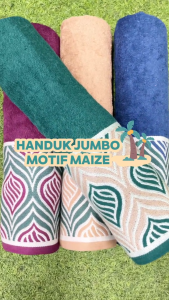 Handuk Besar Jumbo Chalmer 80 x 160 cm Handuk Mandi Dewasa Motif Maize