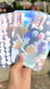 Case Hologram Fashion BUNGA: Casing Hologram Aurora untuk Smartphone