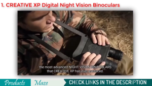 กล้องส่องทางไกล  Binoculars อินฟราเรด SEA NAV ดิจิตอล 8x31  แบตเตอรี่แบบชาร์จได้ รองรับการบันทึกวิดีโอ HD เเถม การ์ด SD 8GB