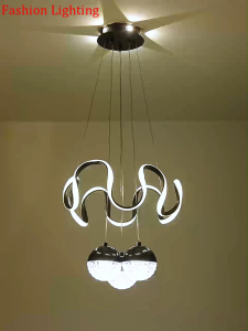 Living room pendant light Nordic minimalist creative light modern bar counter dining room lamp luxury bedroom chandelier 16