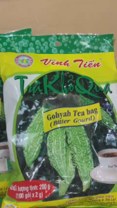 Trà Khổ Qua Vĩnh Tiến 100 Túi Lọc - Shop Dược Liệu Đông Y (Mẫu mới date mới)