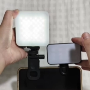 ไฟดารา รถมือถือ ไฟเซลฟี่ LED ขนาดกะทัด 3 ระดับ ปรับความสว่าง ชาร์จ ระบบหนีบ พร้อมส่ง