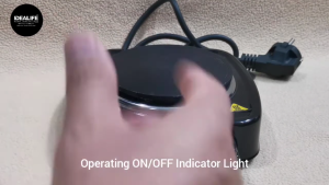 IDEALIFE IL-401S Electrical Stove (Single) Kompor Listrik Satu Tungku IL-401S Berkualitas