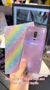 Miếng dán mặt lưng kim tuyến nhũ nhiều màu Oppo Reno 11 Reno 11 Pro Reno 11F Reno 10 Reno 10 Pro Reno 4 Pro Reno 6 Pro