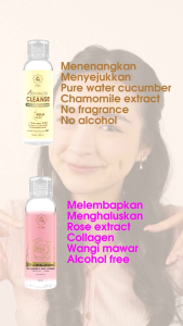 [NEW!] Viva Queen Advanced Cleanse Micellar Water 100ml | with Cucumber Water & Extract Chamomile No Alcohol No Fragrance Cleanser Makeup Remover Removal Pembersih Wajah Muka Mist Gentle Soft Make Up Micelar Kuning Yellow BPOM
