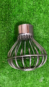 Cầu chắn rác lưới đế thấp KAG-QC401-ống D75 Cầu thoát nước mưa SUS304 inox dày cao cấp