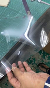 0.4mm Clear PVC Rigid Sheet 24" x 60" / Transparent PVC Rigid  / Binding Plastic Cover/ Transparent Plastic Material Flexible Plastic Sheets - Lazada