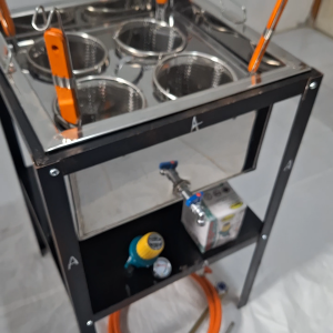 dandang mie ayam 4 lubang tanpa tempat kuah / dandang kotak / panci mie kocok