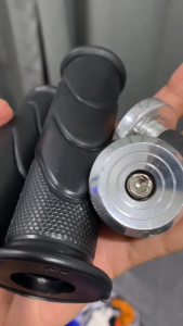 Handfat handgrip Honda set Jalu spiral kanan kiri sepasang universal semua motor