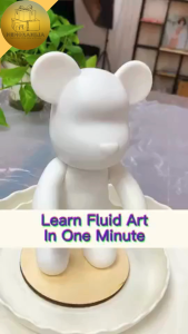 Mainan Anak Cat Bear Fluid BearBrick Kaws Figurine Hobby Kado Hadiah Ultah Souvenir Pajangan