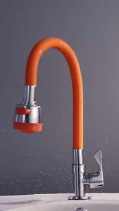 ก๊อกน้ำซิงค์ แบบตั้ง ก๊อกน้ำ สีดำ ปรับได้ 2 ระดับ หมุนได้360 รหัส สินค้าพร้อมส่ง