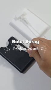 Botol Spray Parfum / Hand Sanitizer 20ml Card / Pocket / Kartu Plastik Size Model hand sanitizer