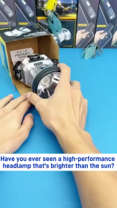 【COD/Original】SOLAR Headlamp Flashlight Led USB Water Proof Head Flashlight Headlight Led Head Lamp Head Torch Camping