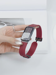 Mi band 9 active Silicone Strap with Case Replacement Bracelet Band for Xiaomi Smart Band 8 Active / Redmi Band 2 Metal Frame Case Soft Wristband Strap