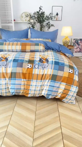 HIMAWARI丨ผ้าห่มนวม ผ้าปูที่นอน5ฟุต ชุดผ้านวม 5 ฟุต เนื้อผ้าดี ลายน่ารักน่าใช้ ผ้าปูที่นอนการ์ตูน ผ้าห่มนวม ไม่มีผ้านวม