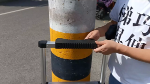 Karet Anti Slip Tangga Teleskopik 34cm Karet Tangga Teleskopik Anti Slip Tangga Lipat Teleskopik