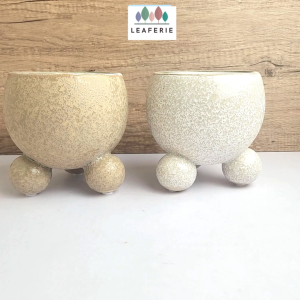 The Leaferie Luca plant pots Ceramic flowerpot flowerpots flower pot planter planters plant