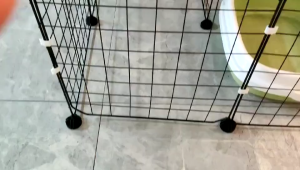 【Free Pee Pad】12Pcs DIY Dog Fence Pet Cage 35*35cm Dog Fence Playpen Crate For Puppy Cat Cage