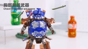 Childrens creative deformation soda warrior robot toy boys and girls creative birthday gift Christmas gift