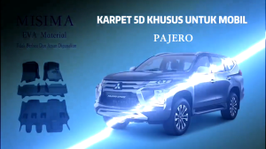 Karpet Mobil Mitsubishi Pajero All Type 2011 - 2022 + Alas Kaki Karpet 7D New Model 3 Baris