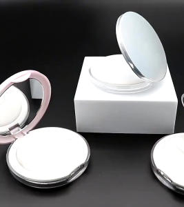 Cosmetic Container Powder Case Portable Travel Size Loose Powder Compact Container