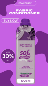 Fabric Conditioner ETERNITY Laundry Fabcon - set of 1pc 6pcs 12pcs-1000ml