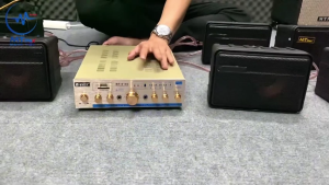 Dàn Karaoke Gia Đình Cao Cấp -  [ Cặp Loa 3 Tấc Nhập Khẩu + MIXER Liền Công Suất F9 Pro ] - Tặng 10M Dây Loa Và Jack Cắm Bảo Hành 12 Tháng