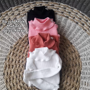 Pakaian Anak Perempuan Terbaru Baju Rajut cewek terlaris Pakaian Rajut Motif Mutiara Korea 1 Sampai 6 Tahun Terlaris Dan Terbaru Termurah