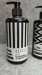 Botol Sabun Cair Pump Custom Label Stiker Anti Air