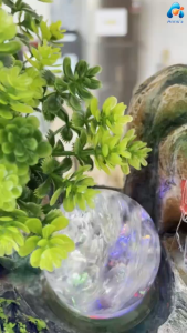 ลูกแก้ว ลูกแก้วน้ําพุ ลูกแก้วสําหรับน้ําตกจําลอง น้ําตกจําลอง น้ําพุจําลอง ขนาด4และ5cm