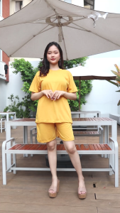 GS - Setelan Polos Zooya // Setelan Wanita Terbaru // Setelan Zooya Kantong Kanan & Kiri