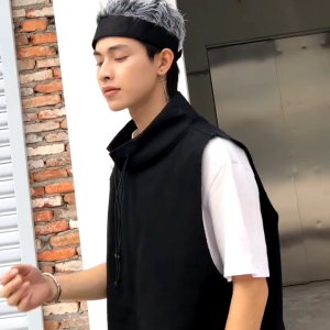 Topi Wig Rambut Korea Pendek Gaya Retro Hip-Hop naruto bts / Topi Wig Rambut Korea Pendek Gaya Retro Hip-Hop naruto bts / Topi Wig Pria DO TP18