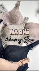Bra Menyusui | Nursing Bra | Bra Ibu Menyusui Kancing Depan | Bra Tanpa Kawat - Zivva Bra Naomi