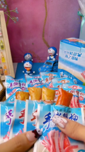 Combo 10 gói Thanh cua hải sản tẩm vị ăn liền