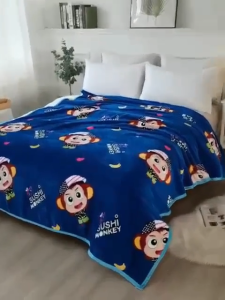 ผ้าห่ม ลายเยอะ ยาว6 ฟุต ผ้านาโน ลายการ์ตูน ผืนใหญ่ ผ้าเนียนนุ่ม ขนาด 180x200cm